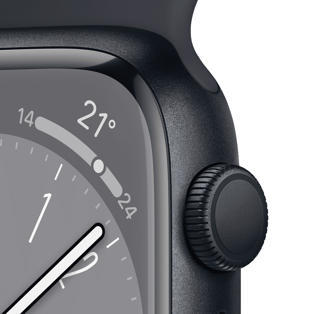 Buy Apple Watch Series 8 with Midnight Sports Band (45mm Retina LTPO